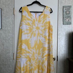 multi yellow dress